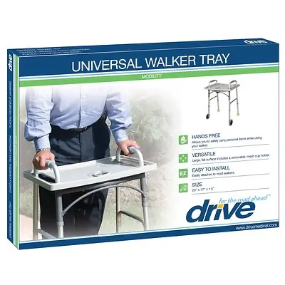 Drive DeVilbiss Healthcare - 10124 drive™ Tray For Walker