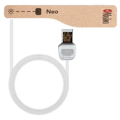 Masimo Corp - 4473 SpO2 Sensor Masimo Finger Neonate Single Patient Use 2 Foot Cord