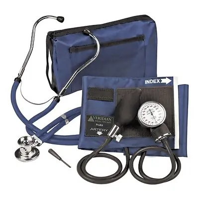 Veridian Healthcare LLC - 02-12602 Sterling Series ProKit™ Aneroid Sphygmomanometer with Stethoscope