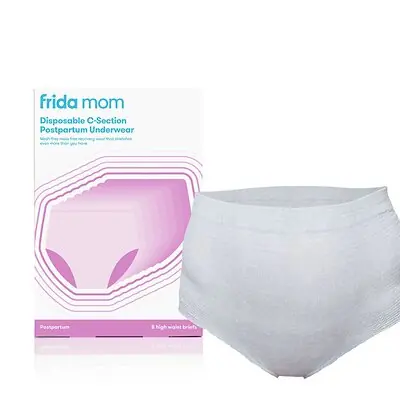 Fridababy LLC - 500000798 frida mom Knit Pant Female Microfiber / Spandex Regular Pull On Disposable