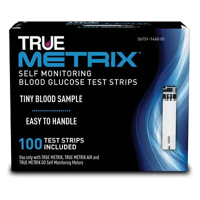 Trividia Health - 56151146001 True Metrix® Self Monitoring Blood Glucose Test Strips