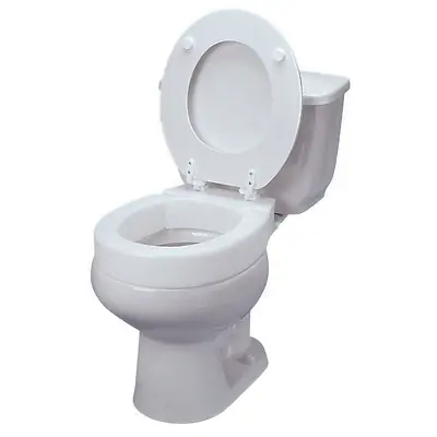 Maddak - 725711005 Tall-Ette® Elongated Hinged Elevated Toilet Seat