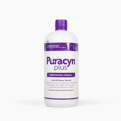 Innovacyn - 6527 Wound Cleanser Puracyn® Plus 32 oz. Instill / Spikeable Application Bottle NonSterile Antimicrobial
