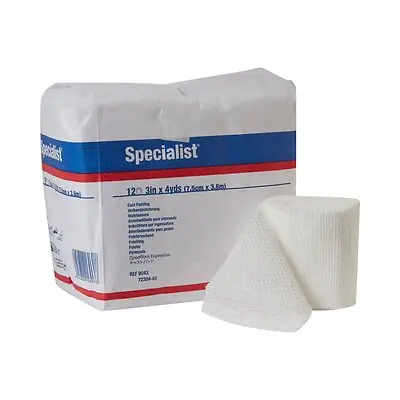 BSN Medical - 9043 Specialist® White Cotton / Rayon Undercast Cast Padding
