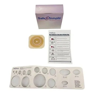 Safe N Simple - SNS7814134-NF Ostomy Barrier Trim to Fit