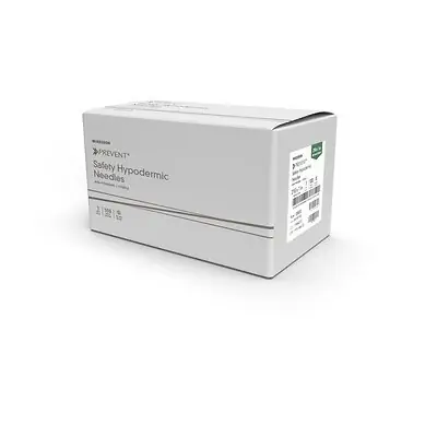 McKesson Brand - 102-N201S3 McKesson Prevent® Safety Hypodermic Needle