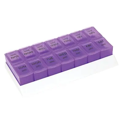 Drive DeVilbiss Healthcare - 70094 Apex-Carex 7-Day Two-Dose Pill Organizer