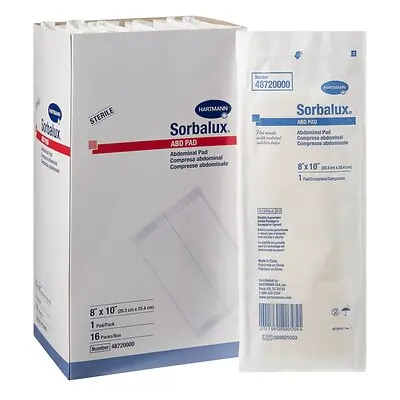 Hartmann - 48720000 Sorbalux® ABD Sterile Abdominal Pad