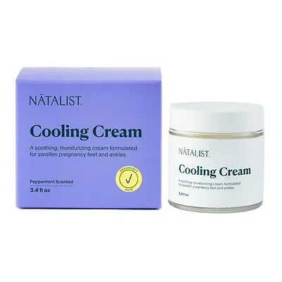Natalist - NSC-8271 Foot Moisturizer Natalist® Cooling Cream 3.4 oz. Jar Peppermint Scent Cream