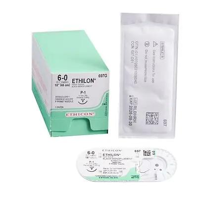J & J Healthcare Systems - 697G Ethilon™ Suture with Needle