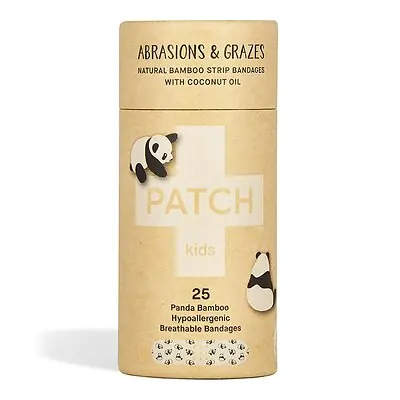 Nutricare USA LLC - 35134700009 Patch™ Kids (Panda Design) Adhesive Strip with Coconut Oil