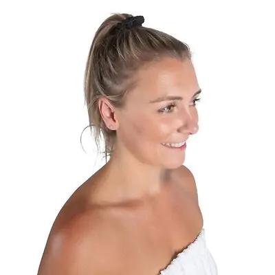 The Systems Group - SPA-41 Hair Scrunchie Black One Size Fits Most