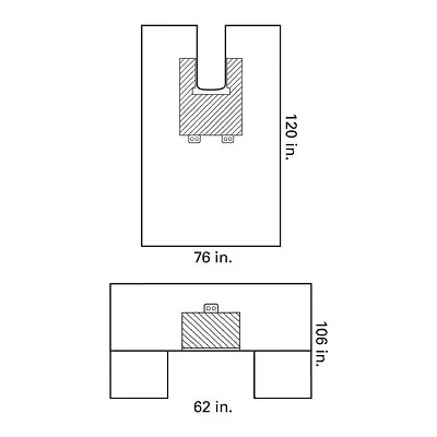 O&M Halyard Inc - 29248 Halyard Universal Multi-procedural Drape Pack