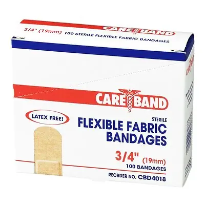 ASO LLC - CBD4018-012-000 Careband™ Tan Fabric Adhesive Strip