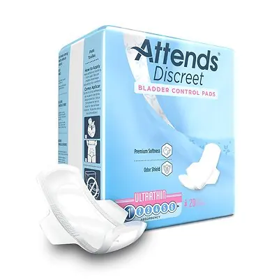 Attends Healthcare Products - ADPTHIN Attends® Discreet Women's Ultra Thin Bladder Control Pad