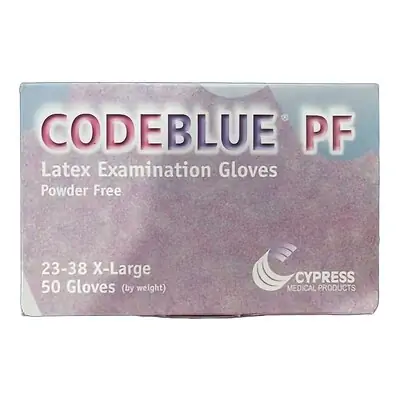 McKesson Brand - 23-38 CodeBlue® PF Latex Extended Cuff Length Exam Glove