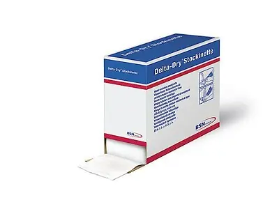 BSN Medical - 7456404 Stockinette Water Resistant Delta-Dry® 5 Inch X 11 Yard Polypropylene / Nylon / Polyester Mesh NonSterile