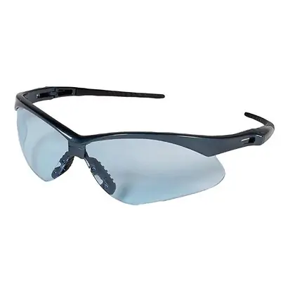 Ansell - 25676 Safety Glasses KleenGuard™ Nemesis™ Wraparound Anti-fog / Anti-scratch Coating Clear Tint Polycarbonate Lens Black Frame Over Ear One Size Fits Most