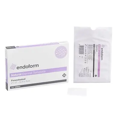 Aroa Biosurgery Inc - 529312 Endoform® Natural Dermal Template Fenestrated Collagen Dressing
