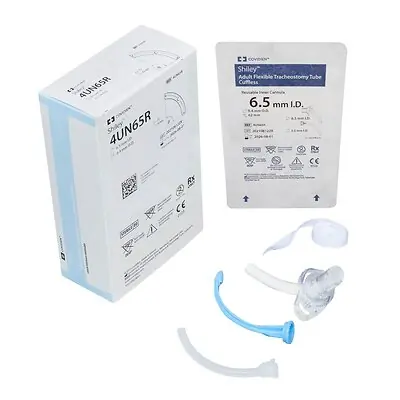 Medtronic MITG - 4UN65R Uncuffed Tracheostomy Tube Shiley™ Size 4.0 Adult
