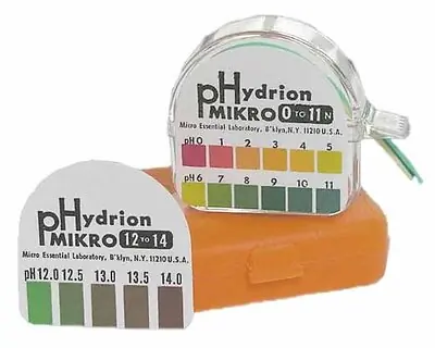 Fisher Anatomical - 14853160 pH Paper in Dispenser Hydrion® Mikro 0 to 14.0