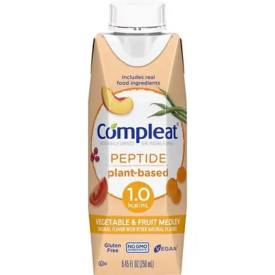 Nestle Healthcare Nutrition - 00043900836065 Compleat® Peptide 1.0 Nutritionally Complete Tube Feeding Formula