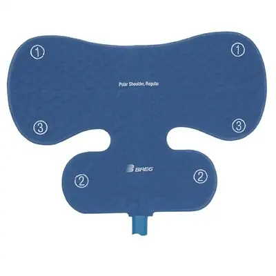 Breg 04900 - Cold Therapy Pad WrapOn™ Shoulder One Size Fits Most Plastic / Felt / Foam / Elastic Reusable - Each