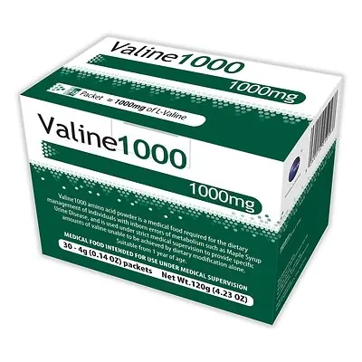Vitaflo USA LLC - 812539021186 Valine1000 Medical Food for the Dietary Management of MSUD