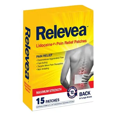 Links Medical - PP0001 Topical Pain Relief Relevia® 4% Strength Lidocaine Patch 15 per Box
