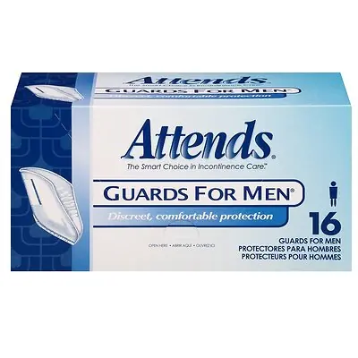 Attends Healthcare Products - MG0400 Attends® Guards For Men® Bladder Control Pad