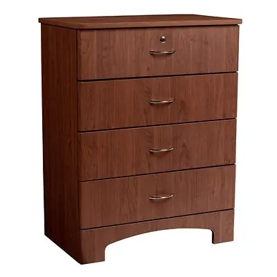 Drive DeVilbiss Healthcare - NOC4D-FM Chest Oslo Collection Figured Mahogany 18 D X 37 W X 29-1/2 H Inch 4 Drawers Without Shelves Without Doors