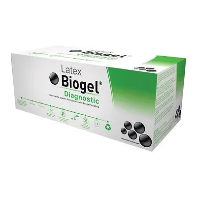 Molnlycke - 30365 Biogel® Diagnostic™ Latex Extended Cuff Length Exam Glove