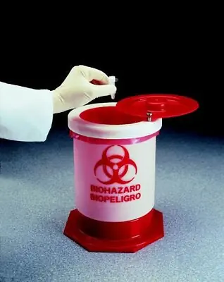 Thermo Scientific - 6370-0004 Thermo Scientific™ Nalgene™ Biohazard Waste Container