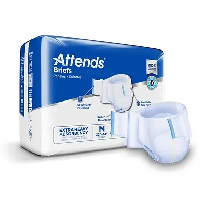 Attends Healthcare Products - DDP20 Attends® Extra Heavy Absorbency Briefs