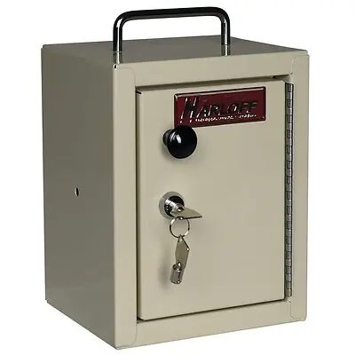 Harloff - NC09B07-ST1 Narcotic Cabinet Wall Mount Steel Without Drawers Without Shelves Tubular Lock