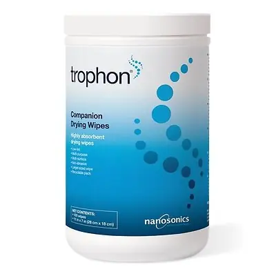 Nanosonics Inc - N00113 Drying Wipe trophon® Companion 100 Count For trophon®2 Ultrasound Probe