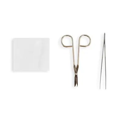 Cardinal - 24000-005A Suture Removal Kit Presource® Scissor Style Handle Straight Jaw Type Sterile Single Use
