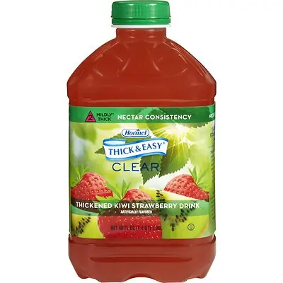 Lyons Magnus LLC - 27930 Thick & Easy® Clear Nectar Consistency Kiwi Strawberry Thickened Beverage