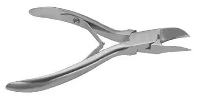 V. Mueller - SU15110 Nail Nipper V. Mueller® Concave Jaw 4-3/4 Inch Length Stainless Steel