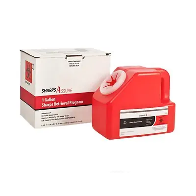 Sharps Assure LLC - SA1G-18 Sharps Assure Mail-Back Sharps Container