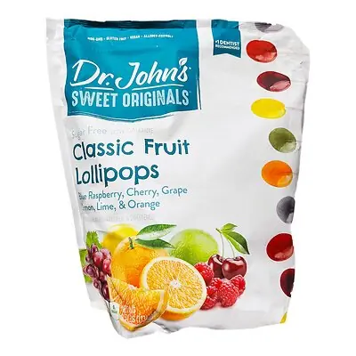Medibadge - 4056 Dr. John's Candies® Sugar-Free Lollipop