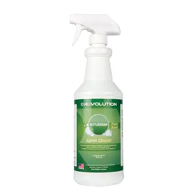Alimed - 2970015048 Lead Apron Cleaner Revolution Scrubbles Trigger Spray Liquid 32 oz. Bottle Fresh Scent NonSterile