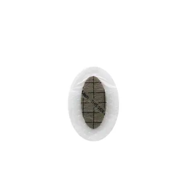Ferris Manufacturing - 1243 Silver Foam Dressing PolyMem® Silver Oval Sterile