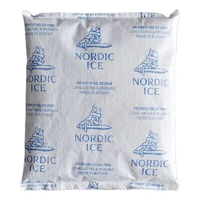 Nordic Ice - NS16 Refrigerant Gel Pack No Sweat For Providing Reliable Temperature Sensitive Protection for Safe Transport of Food