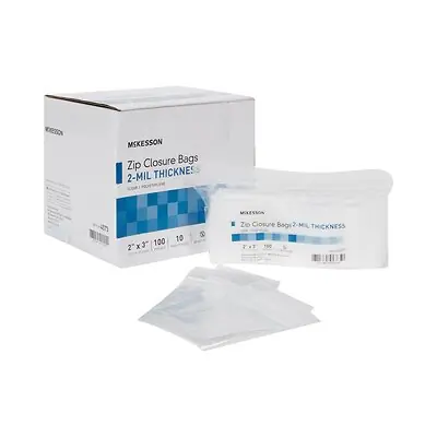 McKesson Brand - 4573 McKesson Zip Closure Bag