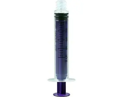 Vesco Medical - VED-605EO Enteral / Oral Syringe Vesco® 5 mL Enfit Tip Without Safety