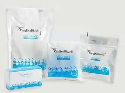 Cardinal - 11440-012B Instant Cold Pack Cardinal Health™ Non-Sweat General Purpose Large 6 X 9 Inch Plastic / Ammonium Nitrate / Water Disposable