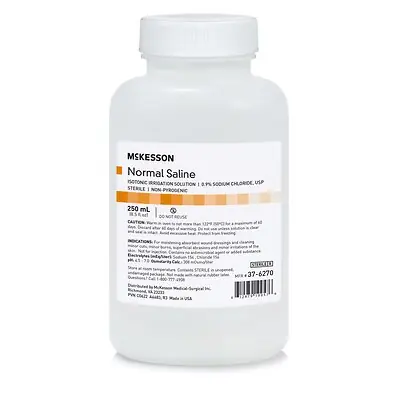 McKesson Brand - 37-6270 McKesson Saline Irrigation Solution