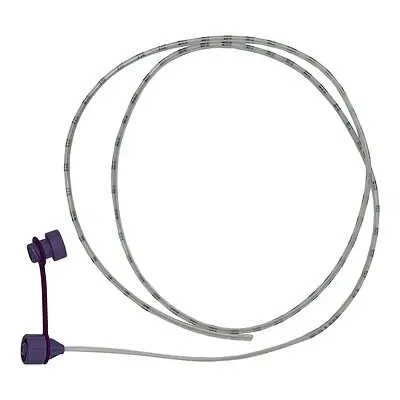 Vesco Medical - VED-89006EO Pediatric Nasogastric Feeding Tube with ENFit® Connector 6 Fr. 35 Inch Tube Polyurethane Sterile