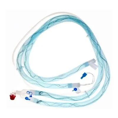 Sun Med - AH280 Anesthesia Breathing Circuit 60 Inch Tube Dual Limb Adult Single Patient Use